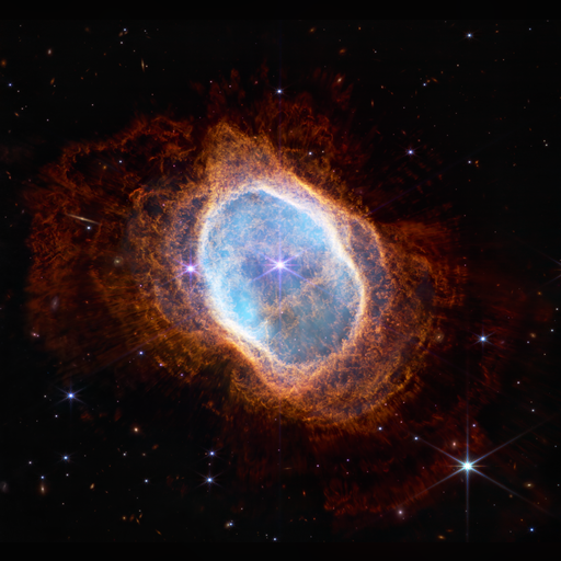 medium:photo site:wikipedia space // 4833x4501 // 17.1MB // webp // image/webp; lossless=true // Southern_Ring_Nebula_(NIRCam_Image)