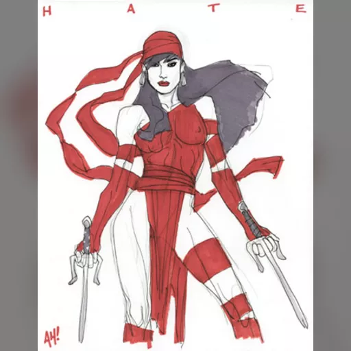 artist:adam_hughes character:elektra_natchios medium:artwork // 360x458 // 57.0KB // jpg // image/jpeg // AHughes_Elektra
