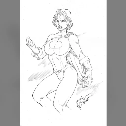 alias:karen_starr alias:power_girl artist:jardel_cruz character:kara_zor-l grayscale medium:artwork publisher:dc // 2340x3392 // 790.1KB // jpg // image/jpeg // _powergirl_by_jardelcruz-d4qy572