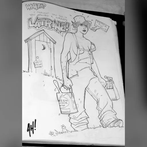 artist:adam_hughes medium:artwork // 672x960 // 108.9KB // jpg // image/jpeg // OLDsketch