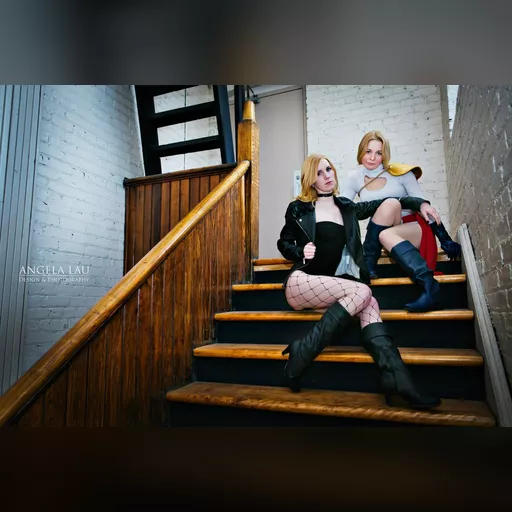 alias:black_canary alias:karen_starr alias:power_girl asherogue character:dinah_drake character:kara_zor-l cosplay medium:photo publisher:dc // 1024x683 // 141.3KB // jpg // image/jpeg // black_canary_and_power_girl_by_ashegiles-d7ikfjm