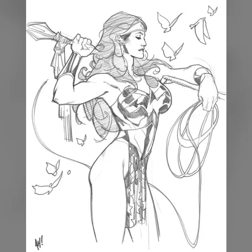 alias:wonder_woman artist:adam_hughes character:diana_of_themyscira medium:artwork publisher:dc // 596x750 // 70.3KB // jpg // image/jpeg // WonderWoman