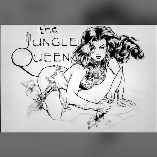 artist:adam_hughes medium:artwork // 1222x838 // 220.4KB // jpg // image/jpeg // JungleQueen-1