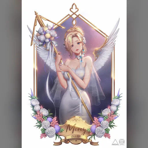 alias:mercy artist:lovecacao character:angela_ziegler downloaded:deviantart medium:artwork series:overwatch // 1024x1446 // 225.7KB // jpg // image/jpeg // wedding_dress_mercy_by_lovecacao_dcr8l2v