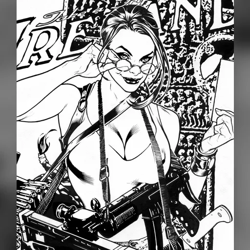 artist:adam_hughes character:lara_croft medium:artwork series:tomb_raider // 615x707 // 157.0KB // jpg // image/jpeg // lara_close