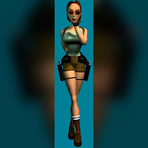 character:lara_croft medium:artwork official official_artwork series:tomb_raider tomb_raider_3 // 821x3131 // 168.2KB // jpg // image/jpeg // tr3-005