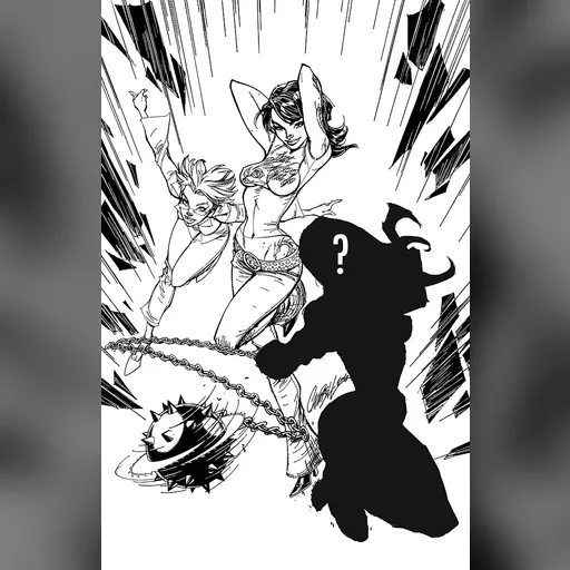 artist:j_scott_campbell medium:artwork // 700x1082 // 188.0KB // jpg // image/jpeg // WSTRM-Cv2_bw_solicit