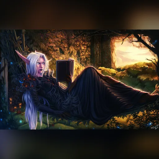 2014-2015 artist:personalami druid exposed:none medium:artwork medium:drawing nelf purchased site:gumroad // 4000x2517 // 12.2MB // jpg // image/jpeg // nelf tower