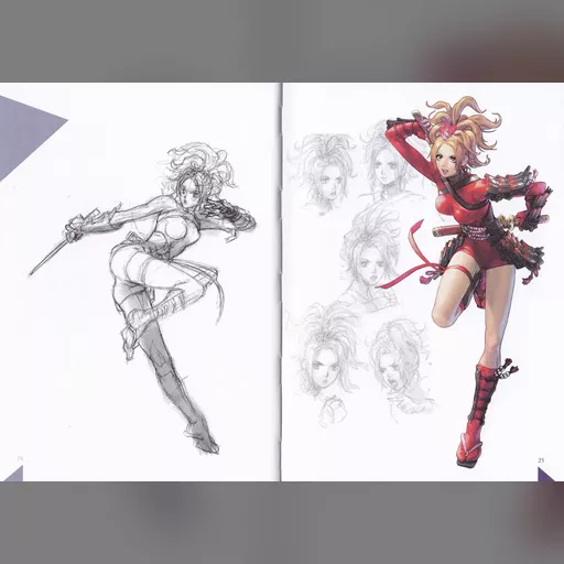 medium:artwork official_artwork publisher:namco series:soul_calibur soul_calibur_5 // 1500x1061 // 984.3KB // jpg // image/jpeg // Natsu_SC5_Artbook