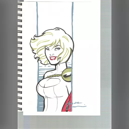 alias:karen_starr alias:power_girl artist:amanda_conner character:kara_zor-l medium:artwork publisher:dc // 582x800 // 250.2KB // jpg // image/jpeg // Power Girl Conner