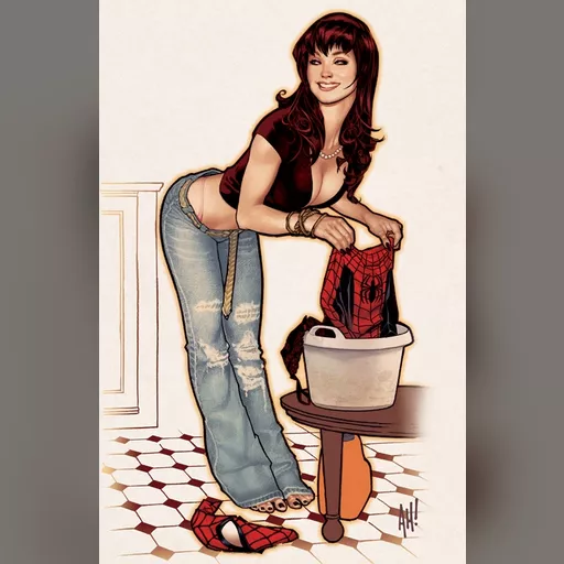 artist:adam_hughes character:mary_jane_watson medium:artwork publisher:marvel series:spider-man // 477x734 // 302.6KB // jpg // image/jpeg // Statue_MJ_web