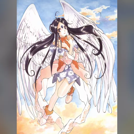 official_artwork series:oh_my_goddess // 1500x2000 // 2.3MB // jpg // image/jpeg // 605059