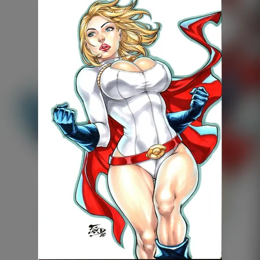 alias:karen_starr alias:power_girl artist:fred_benes character:kara_zor-l medium:artwork medium:drawing publisher:dc style:benes // 1131x1600 // 226.6KB // jpg // image/jpeg // power_girl_flyer_by_fred_benes_by_augen76_ddyj08j