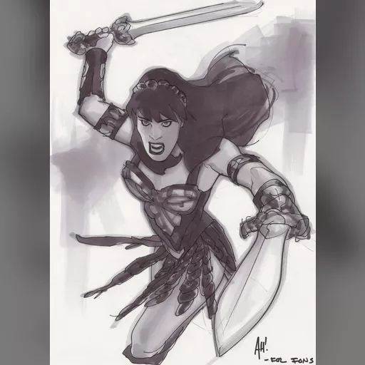 artist:adam_hughes medium:artwork // 1000x1373 // 309.8KB // jpg // image/jpeg // a4_adam_hughes_xena_for_fons