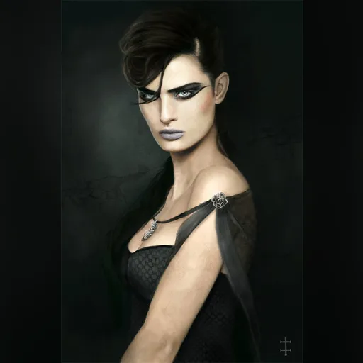 eventrue medium:artwork // 600x900 // 64.0KB // jpg // image/jpeg // __lady_vendra___by_eventrue-d5h1ayr