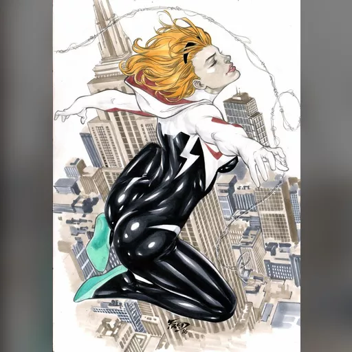 alias:spider-gwen artist:fred_benes character:gwen_stacy downloaded:deviantart medium:artwork medium:drawing publisher:marvel series:spider-man style:benes // 1024x1451 // 334.6KB // jpg // image/jpeg // spider_gwen_by_fredbenes-da4ae67