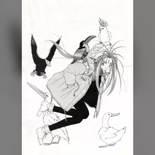 official_artwork series:oh_my_goddess // 2250x3129 // 1.2MB // jpg // image/jpeg // 322141