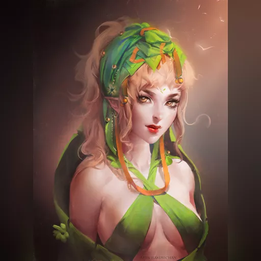 artist:sakimichan medium:artwork medium:drawing plus_artist // 1118x1500 // 1.1MB // jpg // image/jpeg // 1308785478_elf_girl_by_sakimichan-d3joaoh