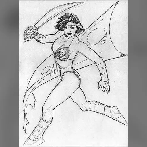 alias:she-hulk artist:adam_hughes character:jennifer_walters medium:artwork publisher:marvel // 356x480 // 28.9KB // jpg // image/jpeg // She_HulkBuccaneer