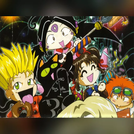 official_artwork series:cowboy_bebop series:oh_my_goddess // 2057x1560 // 481.6KB // jpg // image/jpeg // 218697