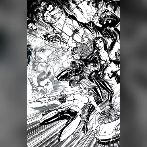 artist:j_scott_campbell medium:artwork series:danger_girl // 1280x2019 // 1.3MB // jpg // image/jpeg // 245DANGER GIRL BONUS PG24 Kopie