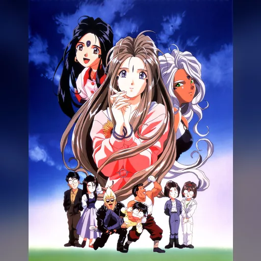 official_artwork series:oh_my_goddess // 1110x1419 // 314.8KB // jpg // image/jpeg // 309113