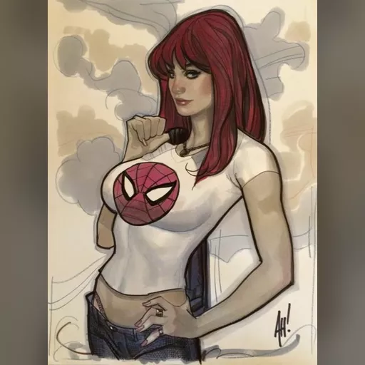 artist:adam_hughes character:mary_jane_watson medium:artwork publisher:marvel series:spider-man // 564x763 // 61.9KB // jpg // image/jpeg // d793d34353caf964eef4c82722114b05--adam-hughes-mary-jane-wats