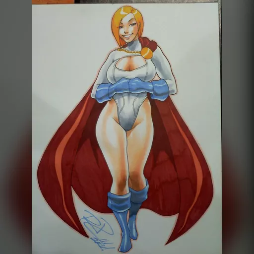 alias:karen_starr alias:power_girl artist:robaato character:kara_zor-l medium:artwork medium:drawing publisher:dc // 900x1200 // 144.7KB // jpg // image/jpeg // powerfull_by_robaato-d46kpaz