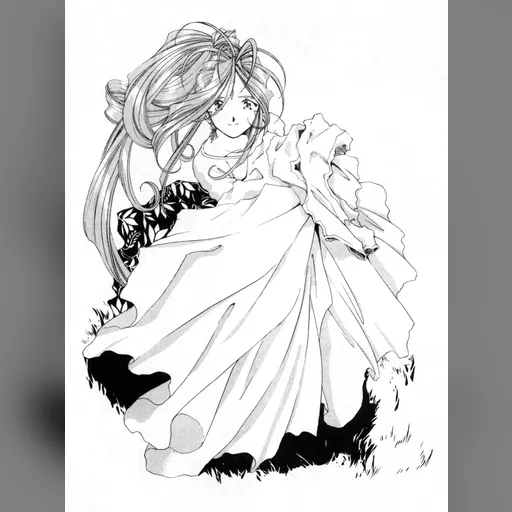 official_artwork series:oh_my_goddess // 2250x3009 // 1.2MB // jpg // image/jpeg // 322969