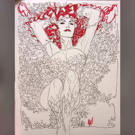 alias:poison_ivy artist:adam_hughes batman character:pamela_isley medium:artwork publisher:dc series:batman // 563x720 // 217.3KB // jpg // image/jpeg // 28625 - Adam_Hughes Batman DC Poison_Ivy