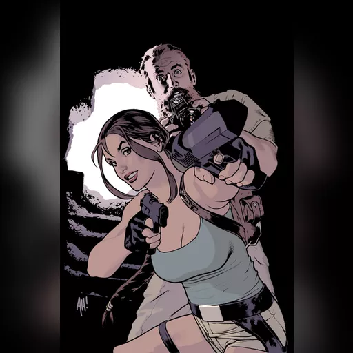 artist:adam_hughes character:lara_croft medium:artwork series:tomb_raider // 495x747 // 219.9KB // jpg // image/jpeg // TR_18_trap