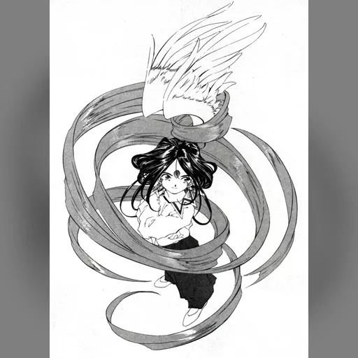 official_artwork series:oh_my_goddess // 2250x3115 // 1.2MB // jpg // image/jpeg // 322986