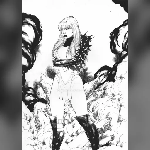 alias:magik artist:lanio_sena character:illyana_rasputin medium:artwork medium:drawing publisher:marvel series:x-men // 751x1063 // 156.4KB // jpg // image/jpeg // __57__56__magik_by_laniosena-d7yug6j