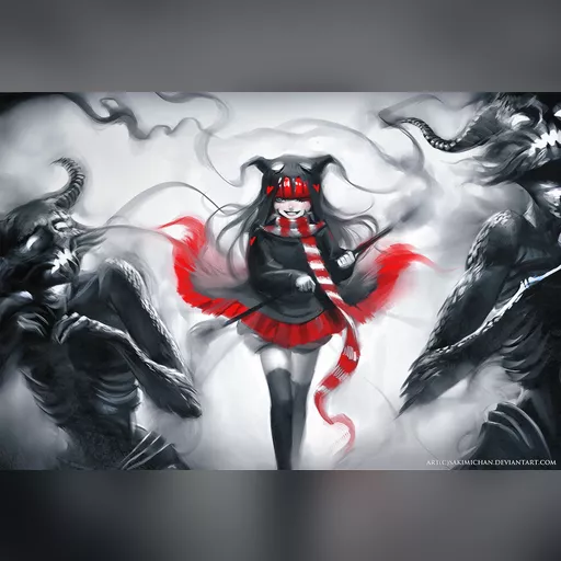 artist:sakimichan medium:artwork medium:drawing plus_artist // 1280x863 // 217.5KB // jpg // image/jpeg // hey_monsters_by_sakimichan-d47t82h