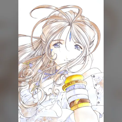 official_artwork series:oh_my_goddess // 3554x5078 // 2.6MB // jpg // image/jpeg // 542888