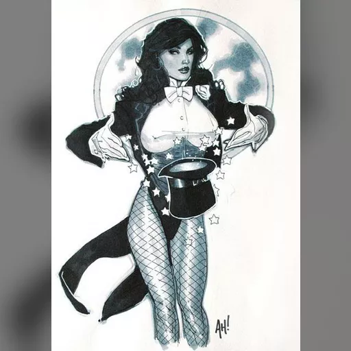 artist:adam_hughes character:zatanna_zatara medium:artwork publisher:dc series:batman // 447x631 // 45.2KB // jpg // image/jpeg // zatanna_ah_sketch_london_expo_2006