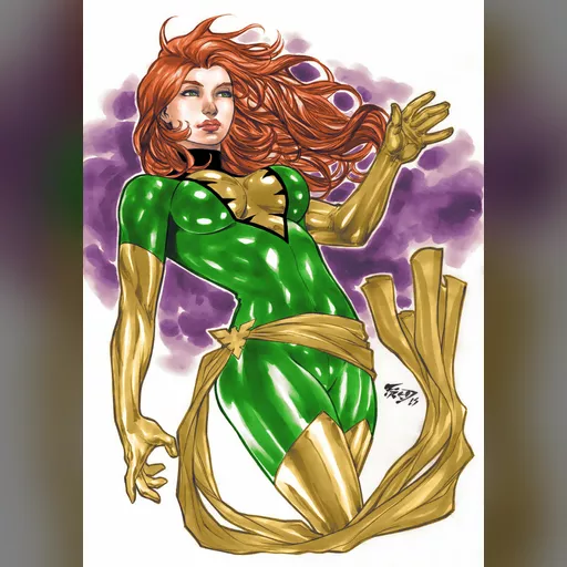 alias:marvel_girl artist:fred_benes character:jean_grey medium:artwork medium:drawing publisher:marvel series:x-men style:benes // 900x1274 // 318.7KB // jpg // image/jpeg // bxo435bygek11