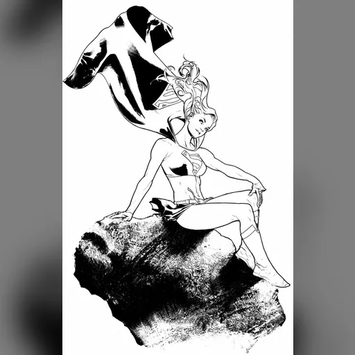 alias:supergirl artist:adam_hughes character:kara_zor-el medium:artwork publisher:dc series:superman // 468x720 // 70.6KB // jpg // image/jpeg // SuperScan_03