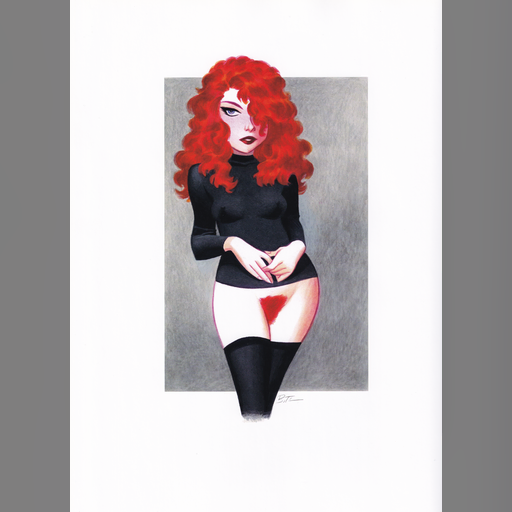 artist:bruce_timm official scan the_big_tease // 5104x7016 // 41.8MB // webp // image/webp; lossless=true // page_040