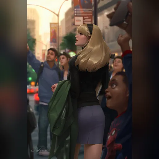 artist:jeehyung character:gwen_stacy medium:artwork publisher:marvel series:spider-man // 1920x2915 // 506.0KB // jpg // image/jpeg // jeehyung-lee-marvel-gwen-stacy