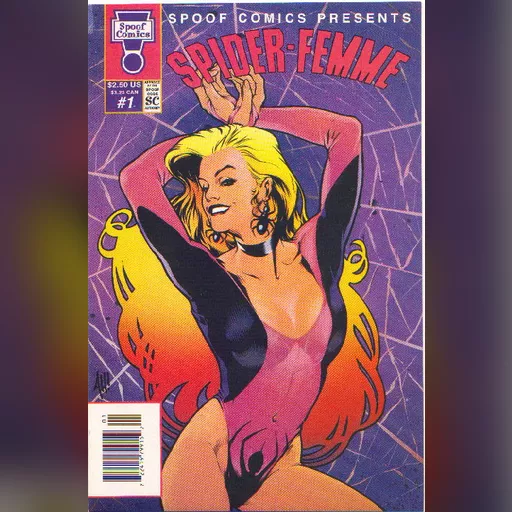 artist:adam_hughes medium:artwork // 475x721 // 137.7KB // jpg // image/jpeg // AHU_SpiderFemm