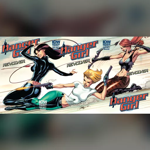 artist:j_scott_campbell medium:artwork series:danger_girl // 3297x1696 // 3.8MB // jpg // image/jpeg // Danger Girl - Revolver (Joined Covers Only) (2012) (Digital)