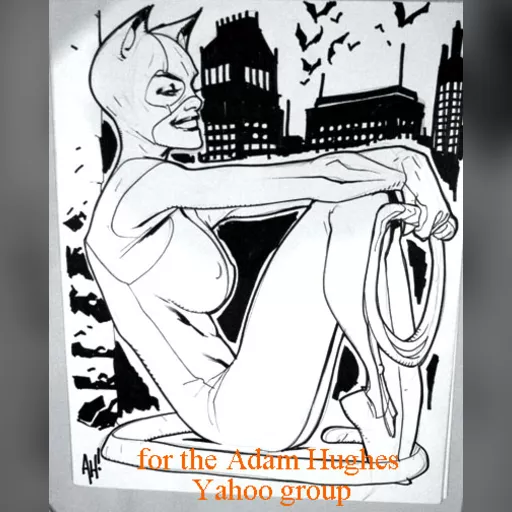 artist:adam_hughes character:selina_kyle medium:artwork // 408x504 // 90.1KB // jpg // image/jpeg // RGB-CatwomanY