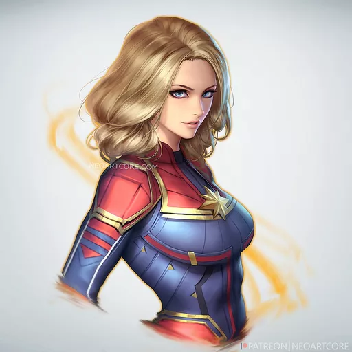 artist:neoartcore medium:artwork medium:drawing // 800x800 // 433.7KB // jpg // image/jpeg // captain_marvel_by_neoartcore-dcnao2f