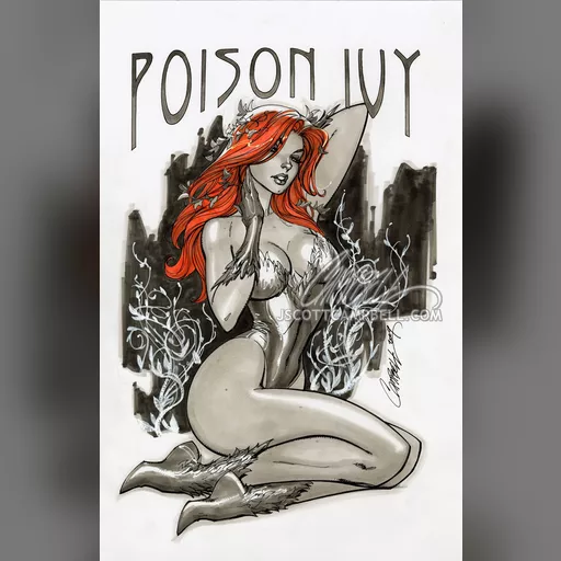 alias:poison_ivy artist:j_scott_campbell character:pamela_isley medium:artwork publisher:dc series:batman // 788x1220 // 253.0KB // jpg // image/jpeg // poison_ivy___gray___by_j_scott_campbell-d2yp0gi