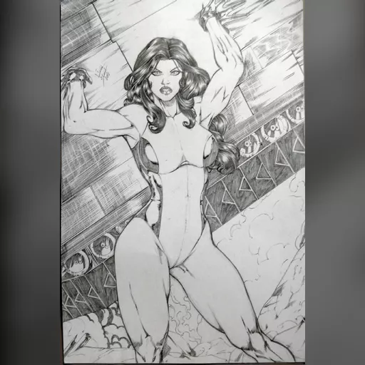 alias:she-hulk artist:lanio_sena character:jennifer_walters grayscale medium:artwork medium:drawing publisher:marvel // 537x800 // 358.1KB // jpg // image/jpeg // She-Hulk - Lanio Sena