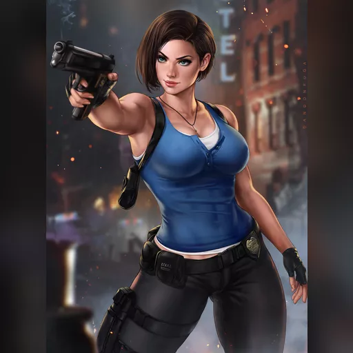 2020 2020-03_batch_1 artist:dandon_fuga character:jill_valentine jill march medium:artwork medium:drawing publisher:capcom purchased series:resident_evil site:patreon valentine // 3672x4961 // 2.1MB // jpg // image/jpeg // Jill-Hi-Res-0SFW-01