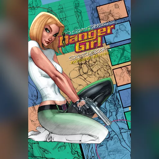 artist:j_scott_campbell medium:artwork series:danger_girl // 1546x2400 // 1.2MB // jpg // image/jpeg // DangerGirlSketchbook2016_cover