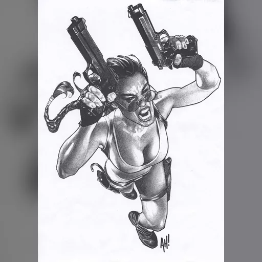 artist:adam_hughes character:lara_croft medium:artwork series:tomb_raider // 1108x1560 // 299.7KB // jpg // image/jpeg // tr