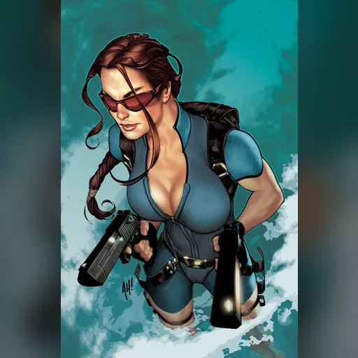artist:adam_hughes character:lara_croft medium:artwork series:tomb_raider // 495x747 // 97.3KB // jpg // image/jpeg // TR_33_lorez2